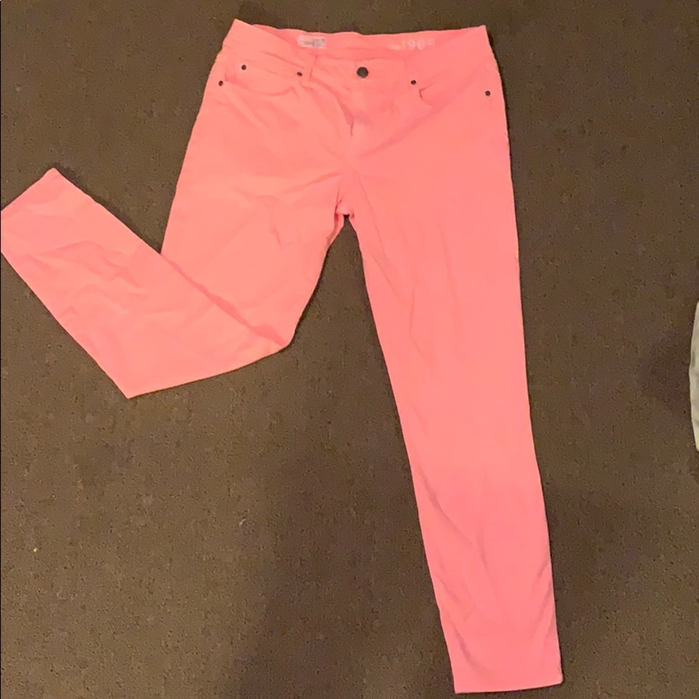 Colored skinny jeans